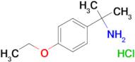 [1-(4-ethoxyphenyl)-1-methylethyl]amine hydrochloride