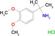 [1-(3,4-dimethoxyphenyl)-1-methylethyl]amine hydrochloride