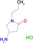 4-amino-1-propyl-2-pyrrolidinone hydrochloride