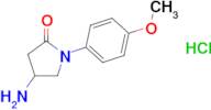 4-amino-1-(4-methoxyphenyl)-2-pyrrolidinone hydrochloride