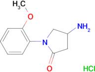 4-amino-1-(2-methoxyphenyl)-2-pyrrolidinone hydrochloride