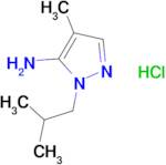 1-isobutyl-4-methyl-1H-pyrazol-5-amine hydrochloride