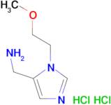 {[1-(2-methoxyethyl)-1H-imidazol-5-yl]methyl}amine dihydrochloride