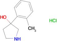 3-(2-methylphenyl)-3-pyrrolidinol hydrochloride