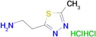 [2-(5-methyl-1,3,4-thiadiazol-2-yl)ethyl]amine dihydrochloride