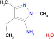 4-ethyl-1,3-dimethyl-1H-pyrazol-5-amine hydrate