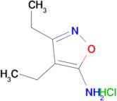 3,4-diethyl-5-isoxazolamine hydrochloride