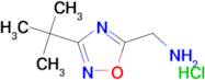 [(3-tert-butyl-1,2,4-oxadiazol-5-yl)methyl]amine hydrochloride