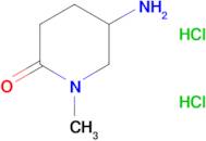 5-amino-1-methylpiperidin-2-one dihydrochloride