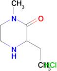3-ethyl-1-methyl-2-piperazinone hydrochloride