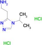 [2-(4-isopropyl-4H-1,2,4-triazol-3-yl)ethyl]amine dihydrochloride