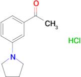 1-[3-(1-pyrrolidinyl)phenyl]ethanone hydrochloride
