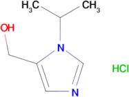 (1-isopropyl-1H-imidazol-5-yl)methanol hydrochloride