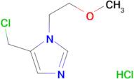 5-(chloromethyl)-1-(2-methoxyethyl)-1H-imidazole hydrochloride