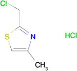 2-(chloromethyl)-4-methyl-1,3-thiazole hydrochloride