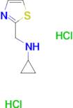 N-(1,3-thiazol-2-ylmethyl)cyclopropanamine dihydrochloride