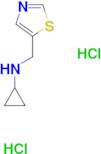 N-(1,3-thiazol-5-ylmethyl)cyclopropanamine dihydrochloride