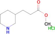 methyl 3-(3-piperidinyl)propanoate hydrochloride