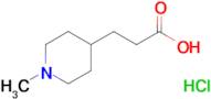 3-(1-methyl-4-piperidinyl)propanoic acid hydrochloride