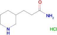 3-(3-piperidinyl)propanamide hydrochloride