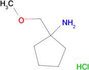 [1-(methoxymethyl)cyclopentyl]amine hydrochloride