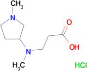 N-methyl-N-(1-methyl-3-pyrrolidinyl)-beta-alanine hydrochloride