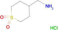 [(1,1-dioxidotetrahydro-2H-thiopyran-4-yl)methyl]amine hydrochloride