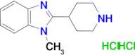 1-methyl-2-(4-piperidinyl)-1H-benzimidazole dihydrochloride