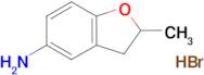 (2-methyl-2,3-dihydro-1-benzofuran-5-yl)amine hydrobromide