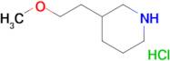 3-(2-methoxyethyl)piperidine hydrochloride