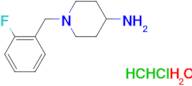 1-(2-fluorobenzyl)-4-piperidinamine dihydrochloride hydrate