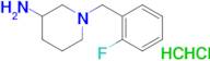 1-(2-fluorobenzyl)-3-piperidinamine dihydrochloride