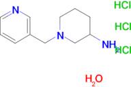 1-(3-pyridinylmethyl)-3-piperidinamine trihydrochloride hydrate