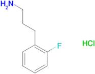 [3-(2-fluorophenyl)propyl]amine hydrochloride