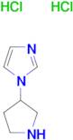 1-(3-pyrrolidinyl)-1H-imidazole dihydrochloride