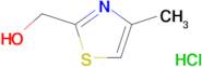 (4-methyl-1,3-thiazol-2-yl)methanol hydrochloride