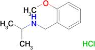 N-(2-methoxybenzyl)-2-propanamine hydrochloride