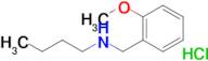 N-(2-methoxybenzyl)-1-butanamine hydrochloride