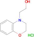 2-(2,3-dihydro-4H-1,4-benzoxazin-4-yl)ethanol hydrochloride