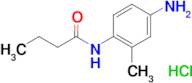 N-(4-amino-2-methylphenyl)butanamide hydrochloride