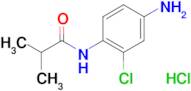 N-(4-amino-2-chlorophenyl)-2-methylpropanamide hydrochloride