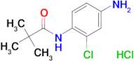 N-(4-amino-2-chlorophenyl)-2,2-dimethylpropanamide hydrochloride