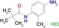 N-(4-amino-2-methylphenyl)-2,2-dimethylpropanamide hydrochloride