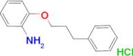 [2-(3-phenylpropoxy)phenyl]amine hydrochloride