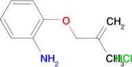 {2-[(2-methyl-2-propen-1-yl)oxy]phenyl}amine hydrochloride