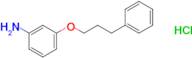 [3-(3-phenylpropoxy)phenyl]amine hydrochloride