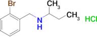 N-(2-bromobenzyl)-2-butanamine hydrochloride