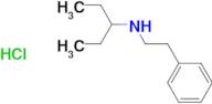 N-(2-phenylethyl)-3-pentanamine hydrochloride