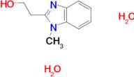 2-(1-methyl-1H-benzimidazol-2-yl)ethanol dihydrate