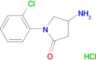 4-amino-1-(2-chlorophenyl)-2-pyrrolidinone hydrochloride